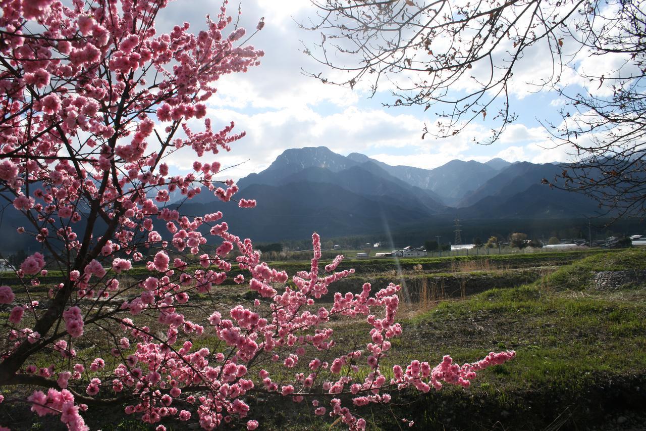 Отель Azumino Backpackers 山の風 Matsukawa Экстерьер фото